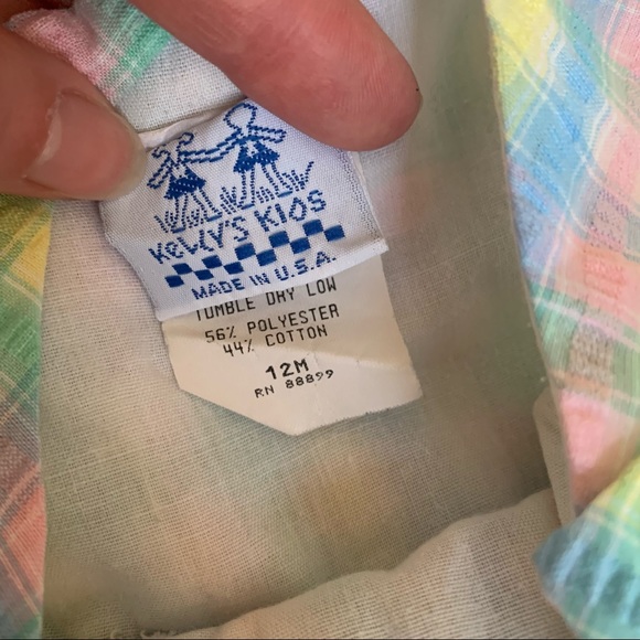 Vintage Kelly’s Kids bubble romper - Picture 2 of 2